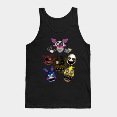 Five Nights Tank Top Official Five Nights At Freddys Merch