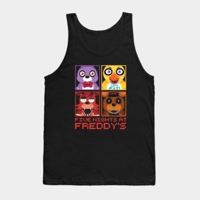 Five Nights At Freddys Group Tank Top Official Five Nights At Freddys Merch