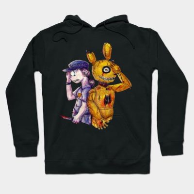 Springtrap And Purpleguy Hoodie Official Five Nights At Freddys Merch