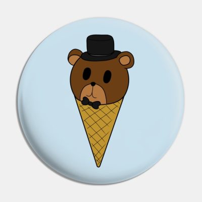 Fnaf Freddy Ice Cream Pin Official Five Nights At Freddys Merch