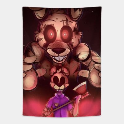 Freddy Woodcutter Tapestry Official Five Nights At Freddys Merch