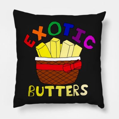 Exotic Butters Throw Pillow Official Five Nights At Freddys Merch