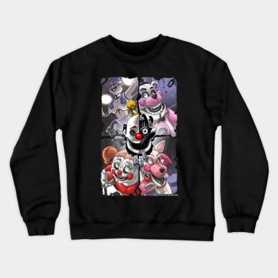 Five Nights At Freddys Sister Location Crewneck Sweatshirt Official Five Nights At Freddys Merch