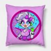 Fnaf Security Breach Glam Rock Chica Throw Pillow Official Five Nights At Freddys Merch