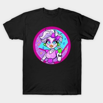Fnaf Security Breach Glam Rock Chica T-Shirt Official Five Nights At Freddys Merch