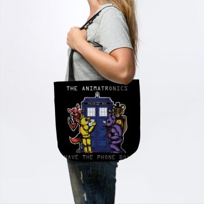 The Animatronics Have The Phone Box 2 Tote Official Five Nights At Freddys Merch