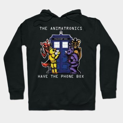 The Animatronics Have The Phone Box 2 Hoodie Official Five Nights At Freddys Merch