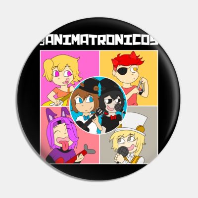 Fnafhs Los Animatronicos Let It Be Pin Official Five Nights At Freddys Merch
