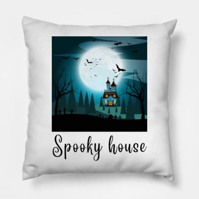 Spooki House Throw Pillow Official Five Nights At Freddys Merch