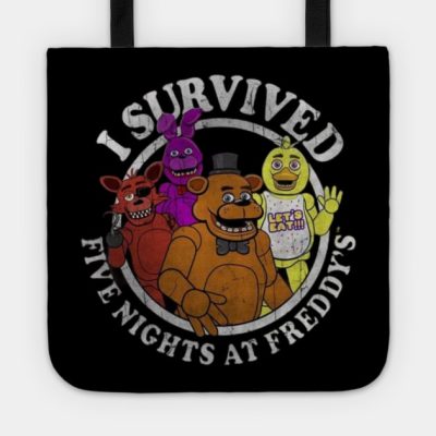 I Survived Five Nights At Freddys Tote Official Five Nights At Freddys Merch