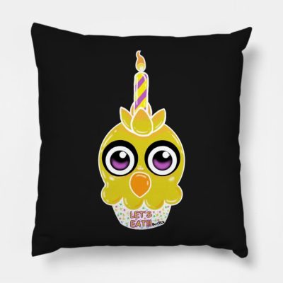 Chica Cupcake Throw Pillow Official Five Nights At Freddys Merch