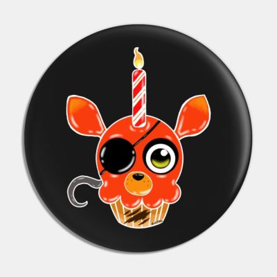 Foxy Cupcake Pin Official Five Nights At Freddys Merch