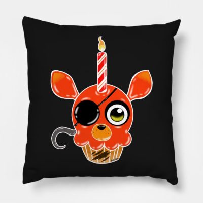 Foxy Cupcake Throw Pillow Official Five Nights At Freddys Merch