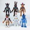 5pcs Five Nights At Freddys Action Figures Toy Security Breach Series Glamrock Foxy Bonnie Fazbear PVC 2 - Five Nights At Freddys Store