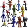 5pcs Five Nights At Freddys Action Figures Toy Security Breach Series Glamrock Foxy Bonnie Fazbear PVC 4 - Five Nights At Freddys Store