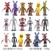 5pcs Five Nights At Freddys Action Figures Toy Security Breach Series Glamrock Foxy Bonnie Fazbear PVC 5 - Five Nights At Freddys Store