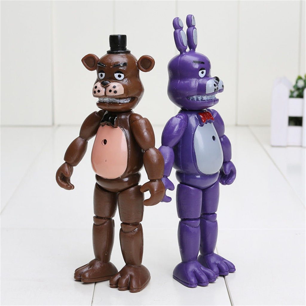 5pcs Hot Sell Five Night At Freddy Anime Fnaf Bear Free Assembly Action Figure Pvc Model 3 - Five Nights At Freddys Store