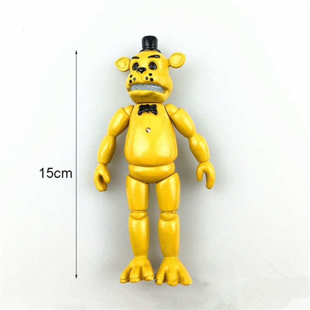 5pcs Hot Sell Five Night At Freddy Anime Fnaf Bear Free Assembly Action Figure Pvc Model 5 - Five Nights At Freddys Store