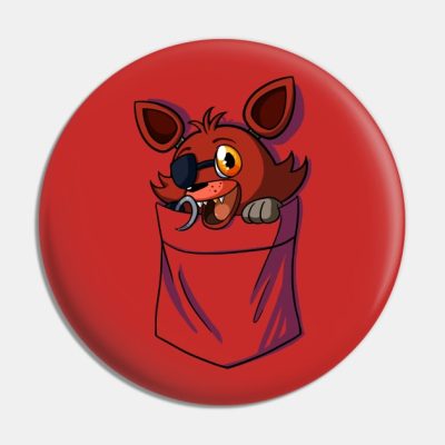 Foxy In My Pocket Original Pin Official Five Nights At Freddys Merch