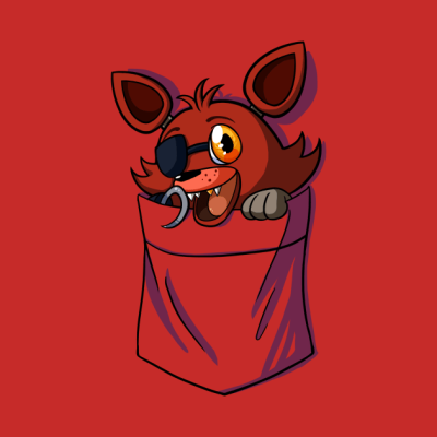 Foxy In My Pocket Original Tapestry Official Five Nights At Freddys Merch