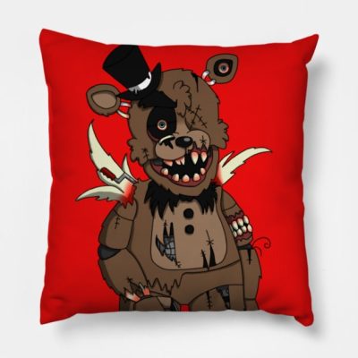 Heartless Bear Throw Pillow Official Five Nights At Freddys Merch