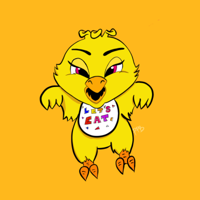 Chica Says Boo Tapestry Official Five Nights At Freddys Merch