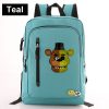 Five Nights At Freddy Foxy Chica Anime Backpack Bag Zipper Pocket Bag BookBag Student School Travel 4 - Five Nights At Freddys Store