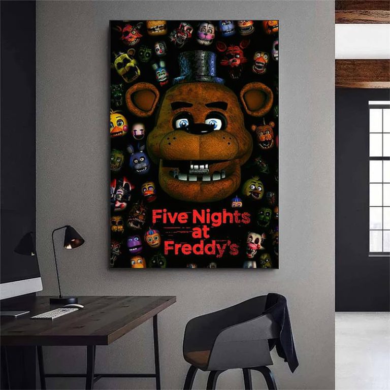 Best Of Collection Fnaf Wall Art | Five Nights At Freddys Store