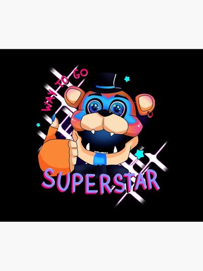 Glamrock Freddy / Five Nights At Freddy'S / Way To Go Superstar! Tapestry Official Five Nights At Freddys Merch