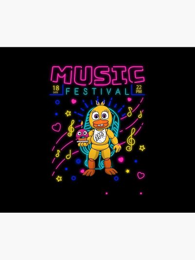 Music Festival Adventure Chica Tapestry Official Five Nights At Freddys Merch