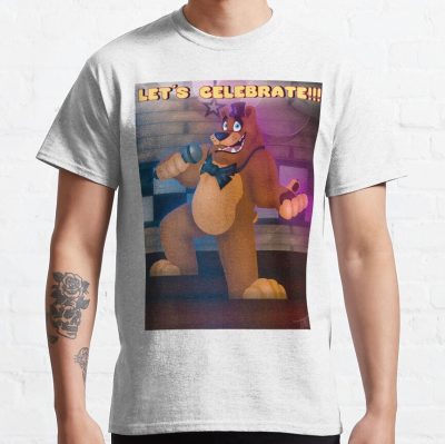 Celebrate With Freddy T-Shirt Official Five Nights At Freddys Merch