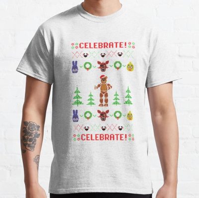 Five Nights At Freddy'S Ugly Sweater T-Shirt Official Five Nights At Freddys Merch