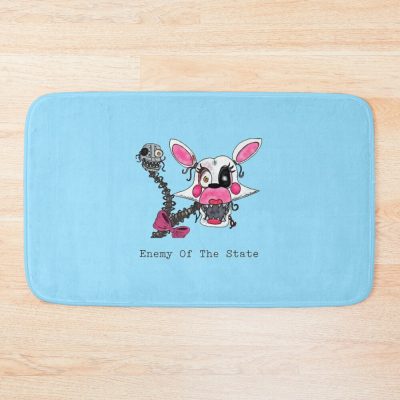 Fnaf Securitybreach - Enemy Of The State Tshirt Bath Mat Official Five Nights At Freddys Merch