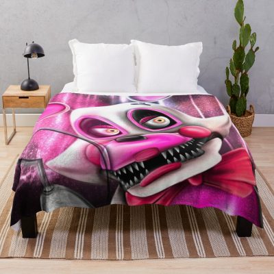 Mangle Unmangled Throw Blanket Official Five Nights At Freddys Merch