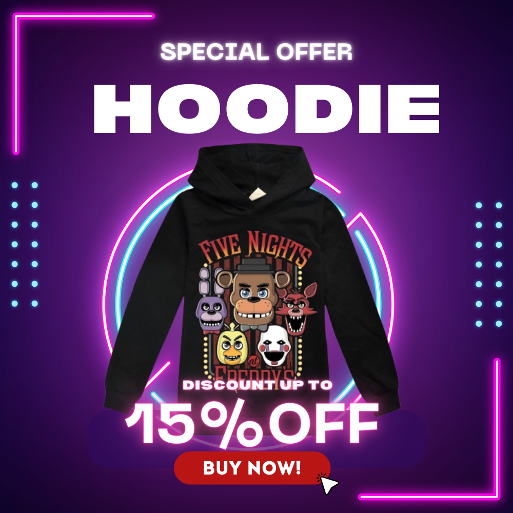 Five Nights at Freddy's Store Hoodie Collection