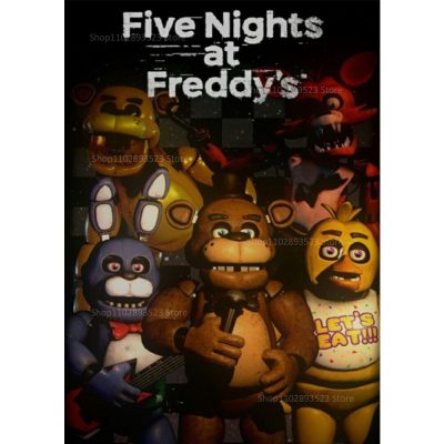 Fnaf Five nights At Freddys Anime Poster Paper Print Home Living Room Bedroom Entrance Bar Restaurant 7 - Five Nights At Freddys Store