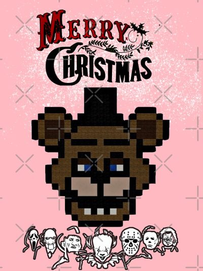Merry Christmas Freddy Kids T Shirt Official Cow Anime Merch