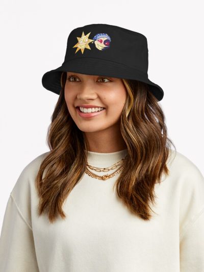 Sun And Moon Fnaf Bucket Hat Official Five Nights At Freddys Merch